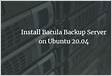 Instale o Bacula Backup Server no Ubuntu 20.04